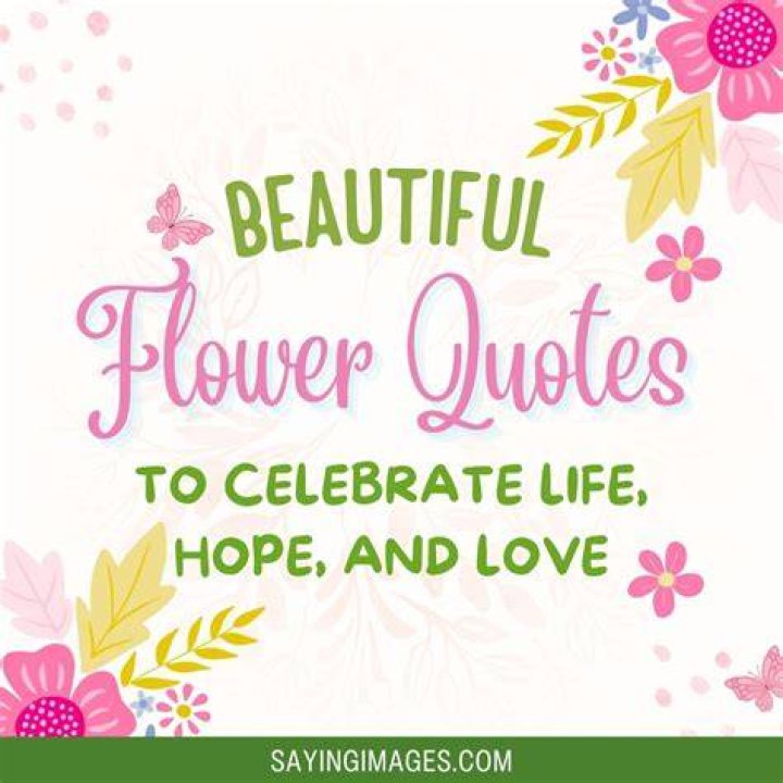35 Beautiful Flower Quotes to Celebrate Life, Hope, and Love