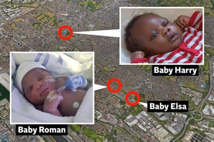 A baby that was abandoned and an accompanying letter written by the mother | Photo: Facebook/Fox3 Now