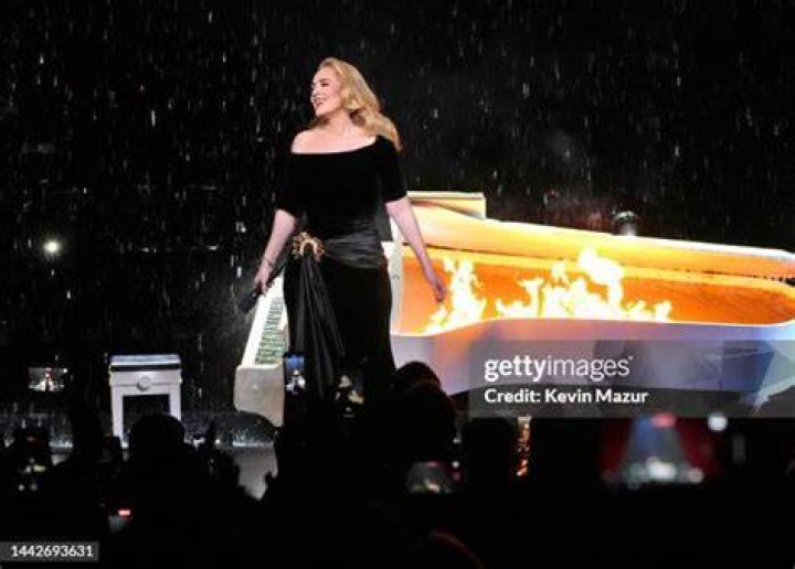 Adele performs onstage during the "Weekends with Adele" Residency Opening at The Colosseum at Caesars Palace on November 18, 2022 in Las Vegas, Nevada