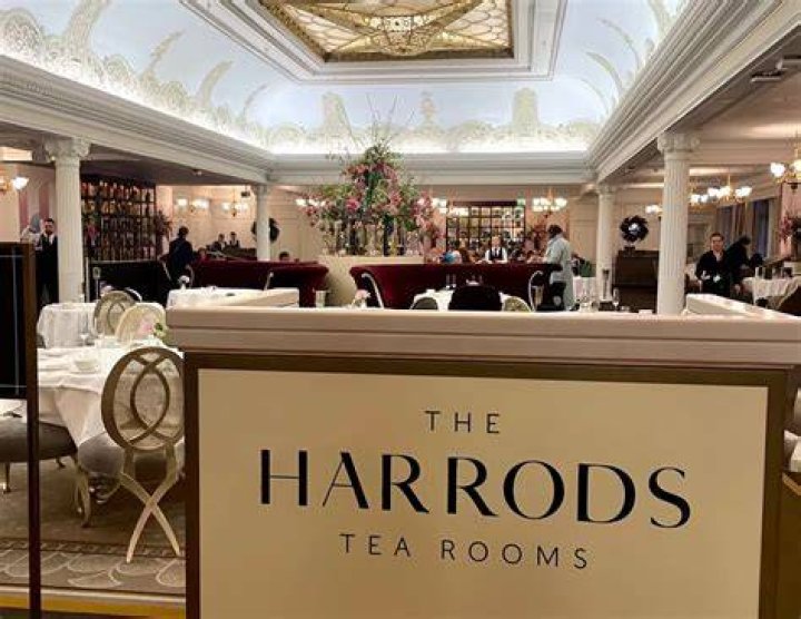 Afternoon tea at harrods