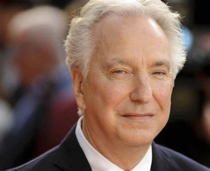 Alan Rickman pictured at red carpet event