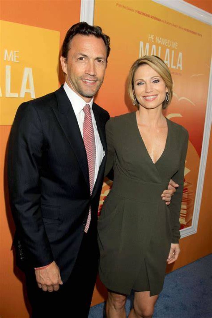 Amy Robach and Andrew Shue