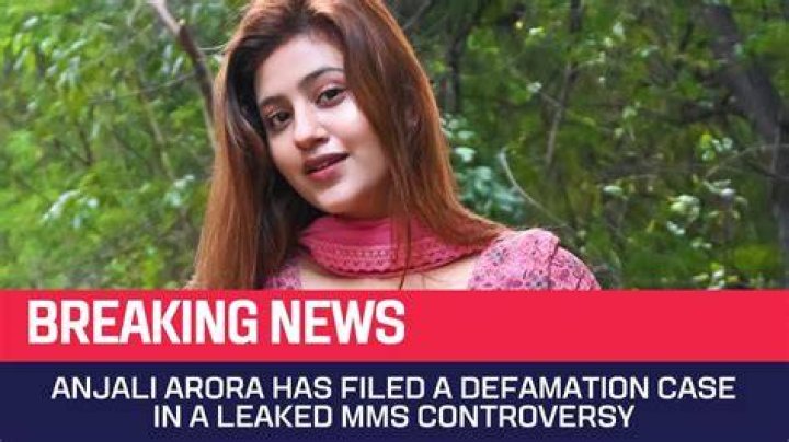 Anjali Arora Viral MMS Video Kacha Badam Fame Private Video Goes Viral on Social Media The