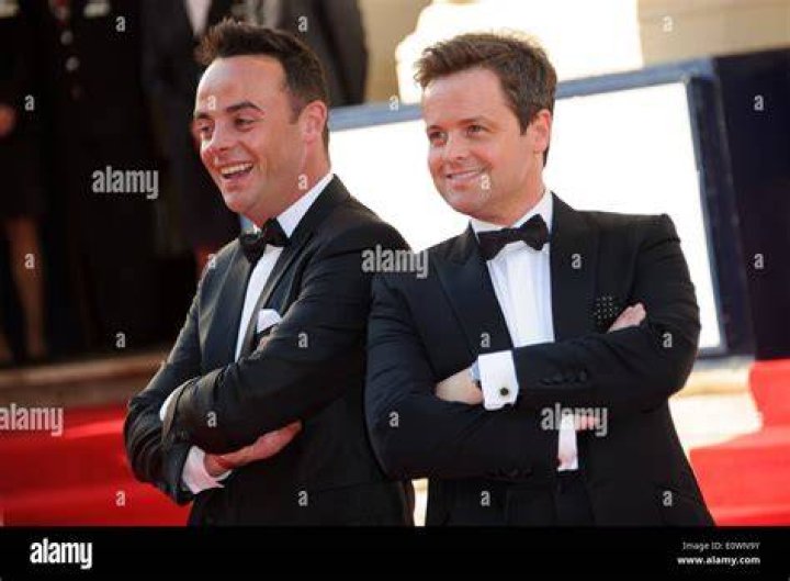 Anthony McPartlin and Declan Donnelly at London's O2