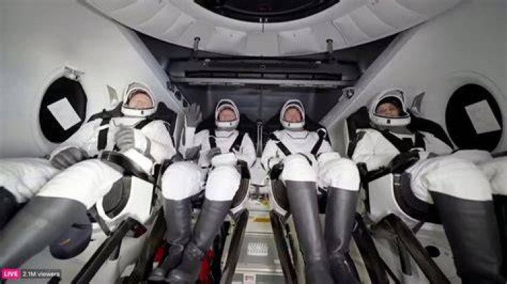 Astronauts Aboard Spacex Capsule Prepare For Docking At ISS