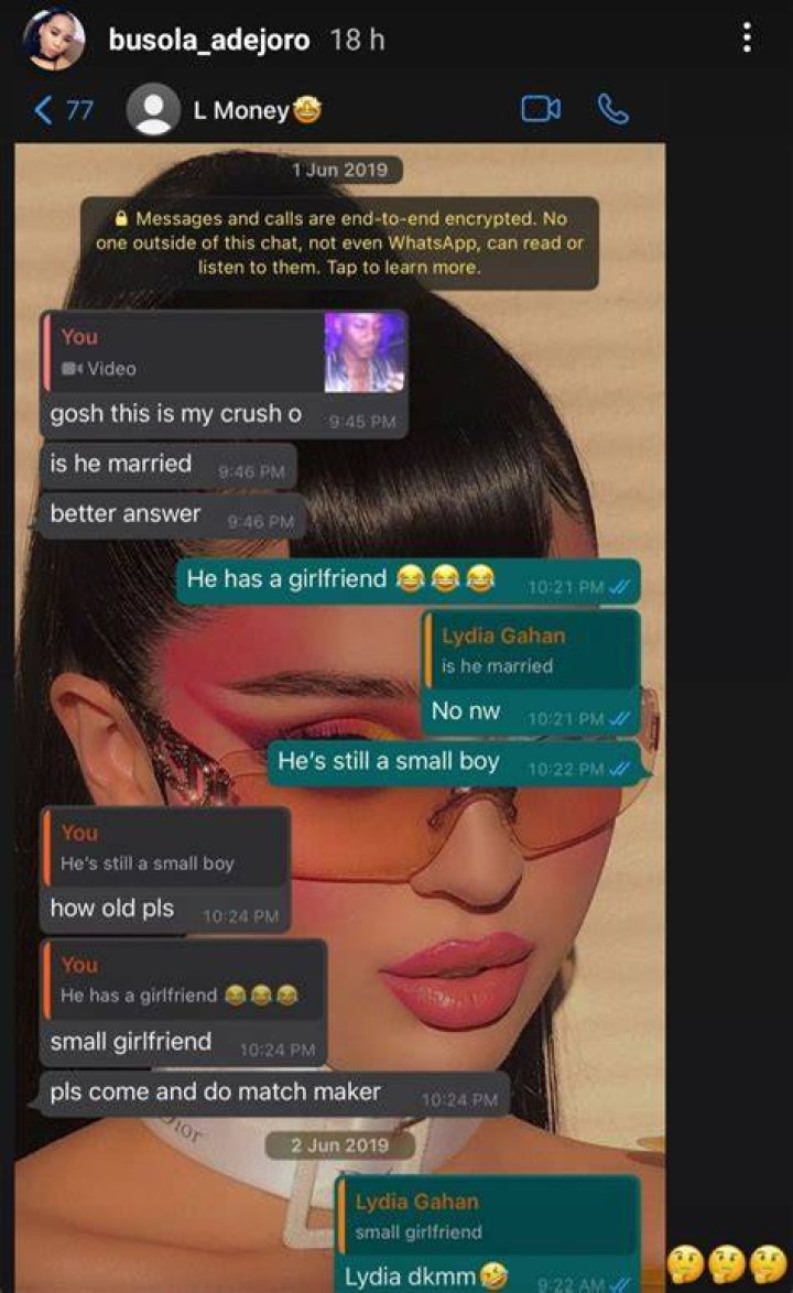 Babcock student who matchmade Lydia Balogun with actor Timini Egbuson responds with receipts after Lydia slammed her