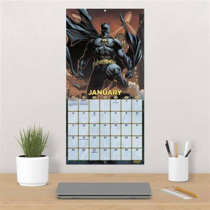 batman calendar