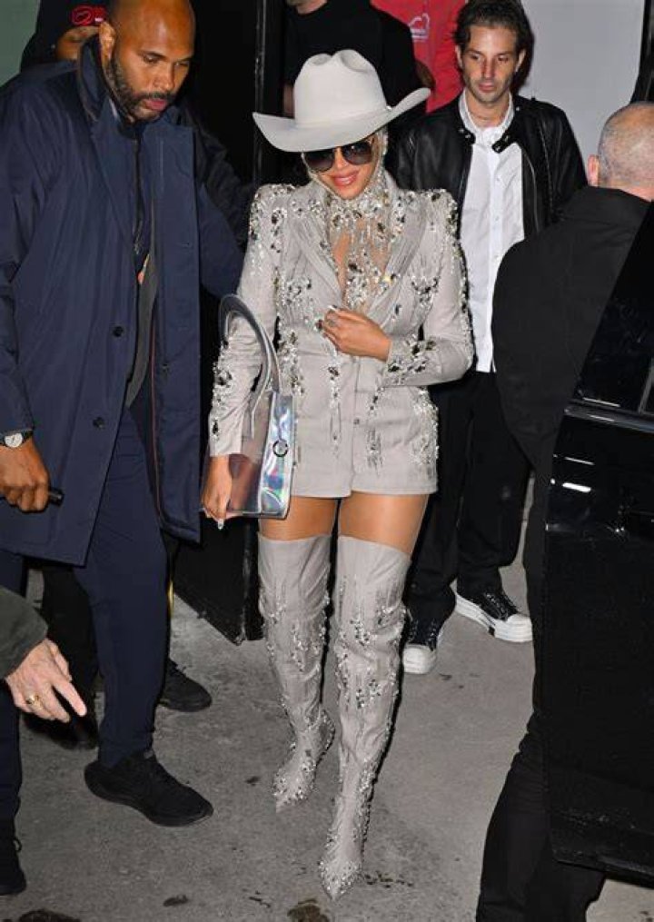 Beyonce sizzles in thigh-high boots and cowboy hat in photos that will turn your head