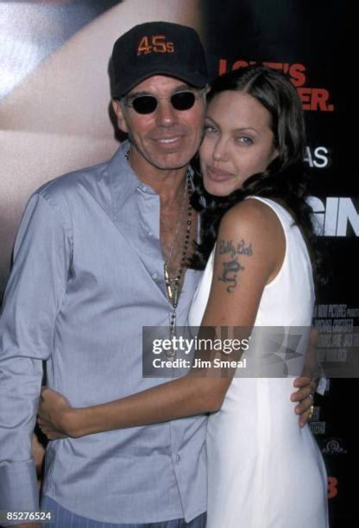 Billy Bob Thornton and Angelina Jolie when they were dating