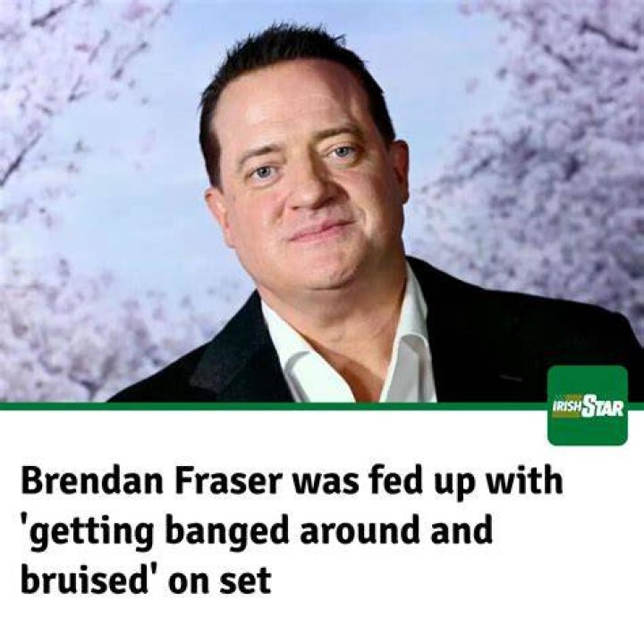 Brendan Fraser has revealed he spent years in pain after hurting himself on set