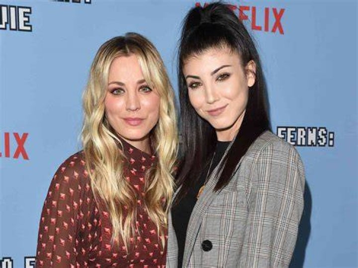 Briana and Kaley Cuoco at an InStyle event 