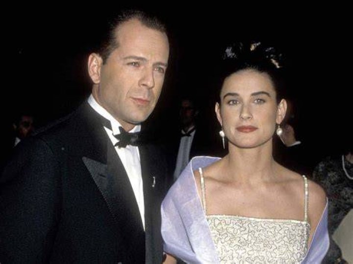 Bruce Willis and Demi Moore's blended family