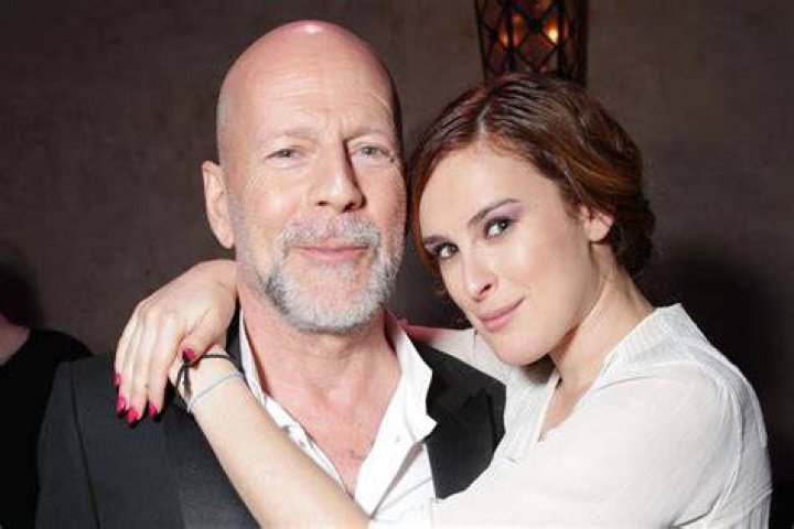 Bruce Willis, Rumer Willis and Demi Moore attend "Love, Loss & What I Wore" new cast member celebration
