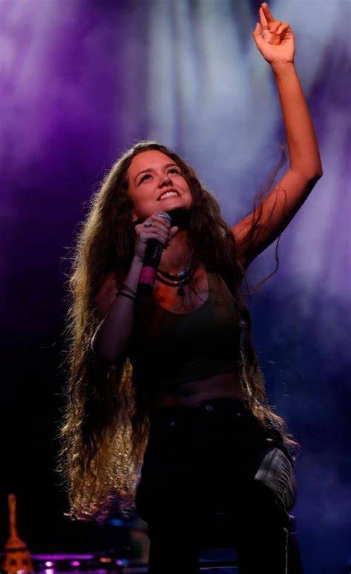 Casey Bishop pictured during her audition on "American Idol." 2021. | Photo: Idol