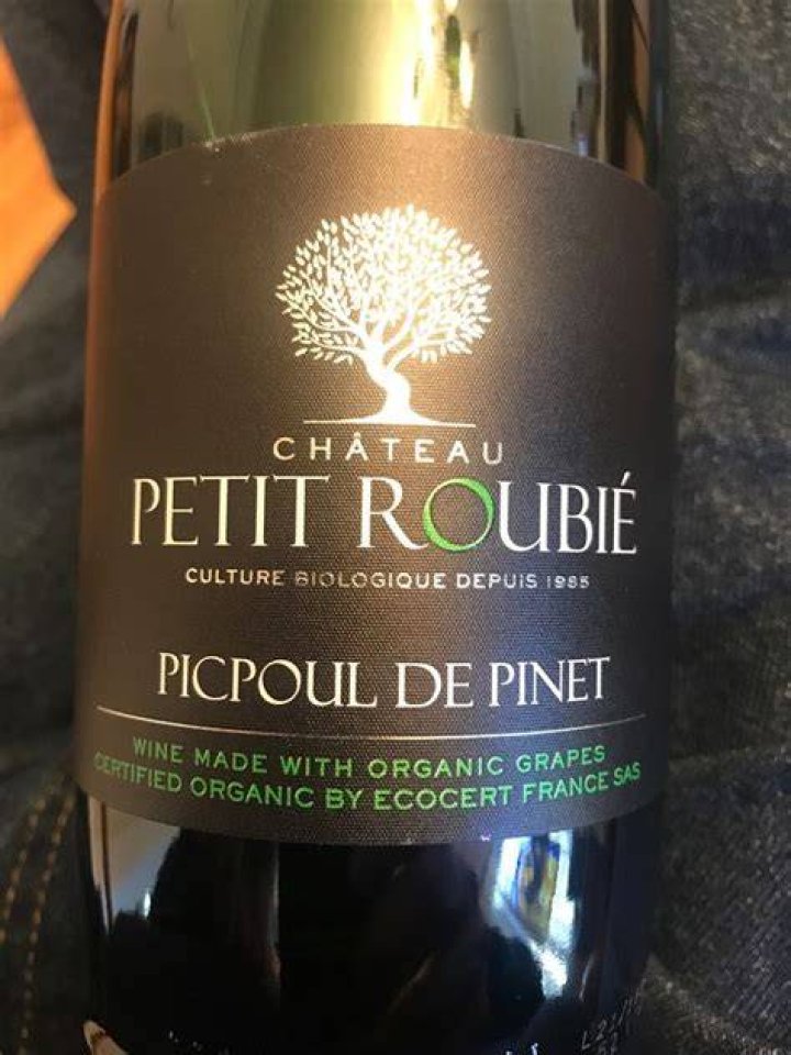chateau petit roubie picpoul de pinet