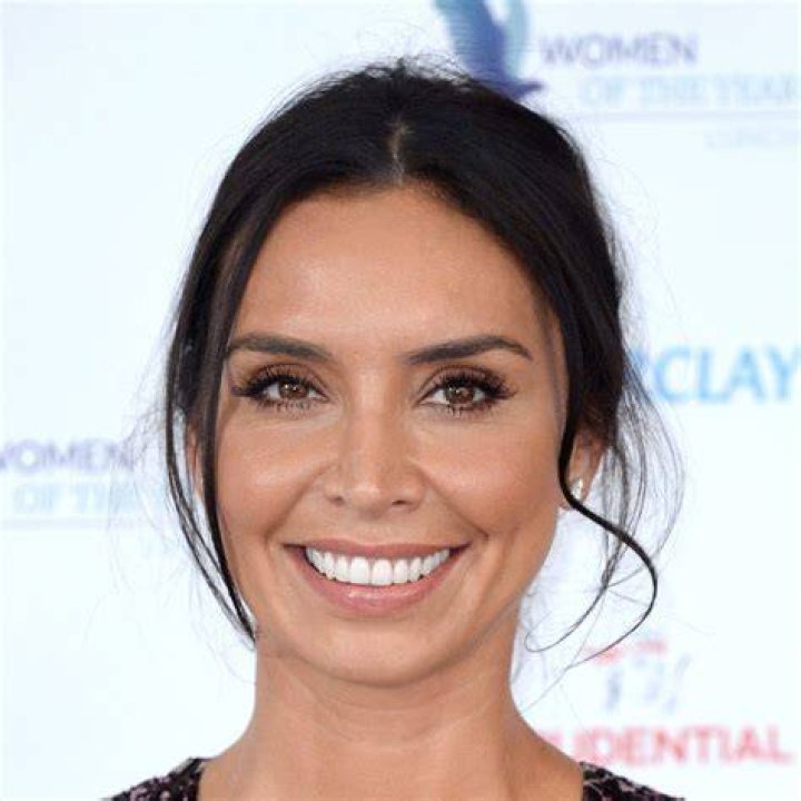Christine Lampard upclose makeup at Pride of Britain