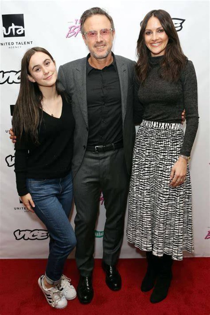 Coco Arquette, David Arquette and Christina McLarty on January 15, 2019 in Beverly Hills, California