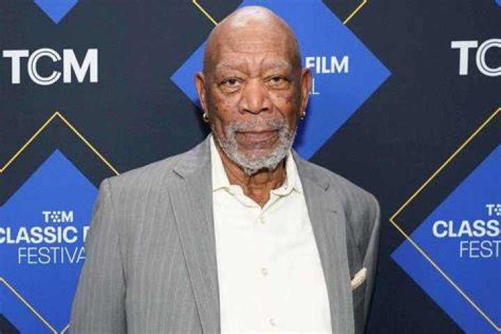 Comments about Morgan Freeman's grey dreadlocks. | Source: Freeman