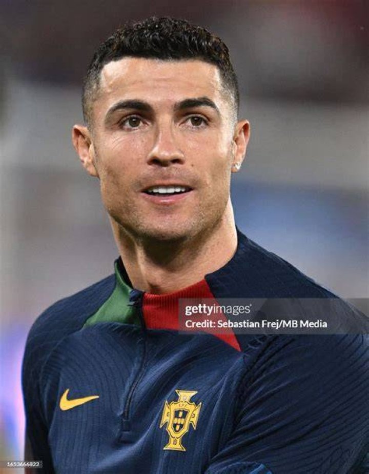 Cristiano Ronaldo during the Euro Final: Portugal vs. Greece in Lisbon, Portugal on July 4, 2004 | Source: Getty Images