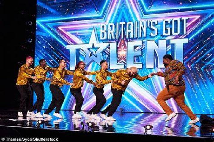 Dancing: Dance troupe Les Sancho showed off their moves