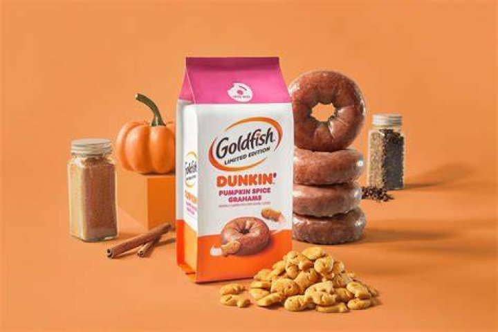 dunkin and goldfish cracker collaboration