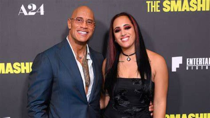 dwayne johnson daughter ava raine throwback