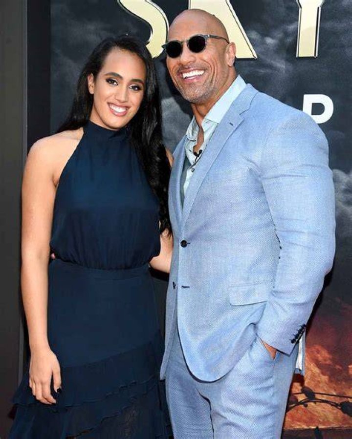 dwayne johnson daughter simone