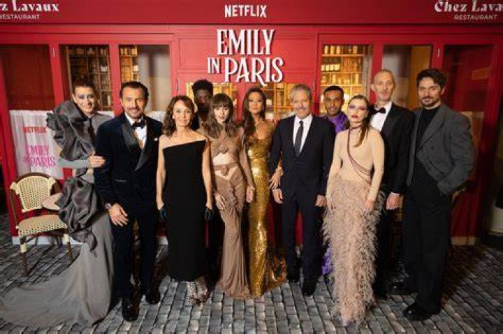 Emily in Paris' Lily Collins looks unrecognisable as she transforms into Bake Off star