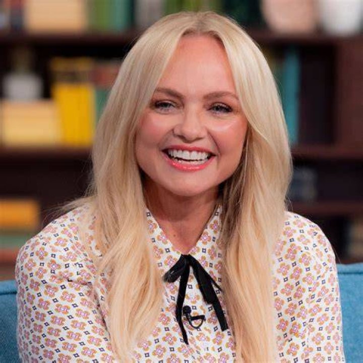 Emma Bunton's glamorous new look in thigh-split dress couldn't be further from her Baby Spice days