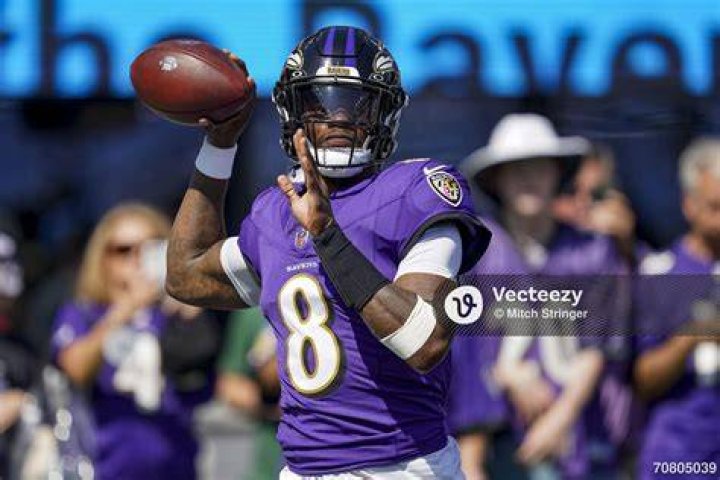 FILE - Baltimore Ravens quarterback Lamar Jackson (8) scrambles for yardage against the Jacksonville Jaguars during the second half of an NFL football game, Sunday, Dec. 17, 2023, in Jacksonville, Fla. Lamar Jackson is a finalist for The Associated Press 2023 NFL Most Valuable Player and Offensive Player of the Year awards. The winners will be announced at NFL Honors on Feb. 8.(AP Photo/Phelan M. Ebenhack, File)