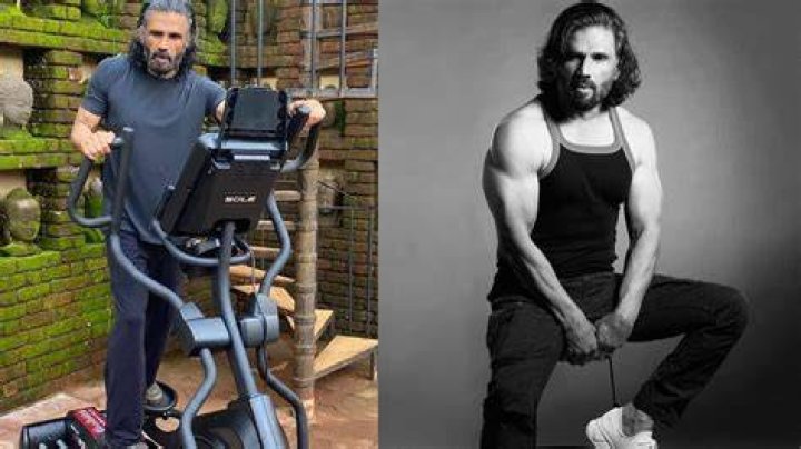 Fitness regime: The actor is known for his age-defying fitness