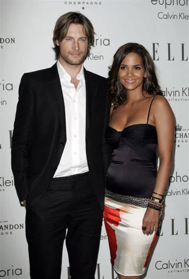 Gabriel Aubry and Halle Berry at Keep A Child Alive's 6th Annual Black Ball on October 15, 2009 in New York City