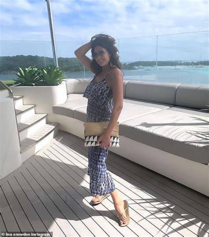 Gorgeous: The star showed off her svelte physique as she modeled multiple swimsuits