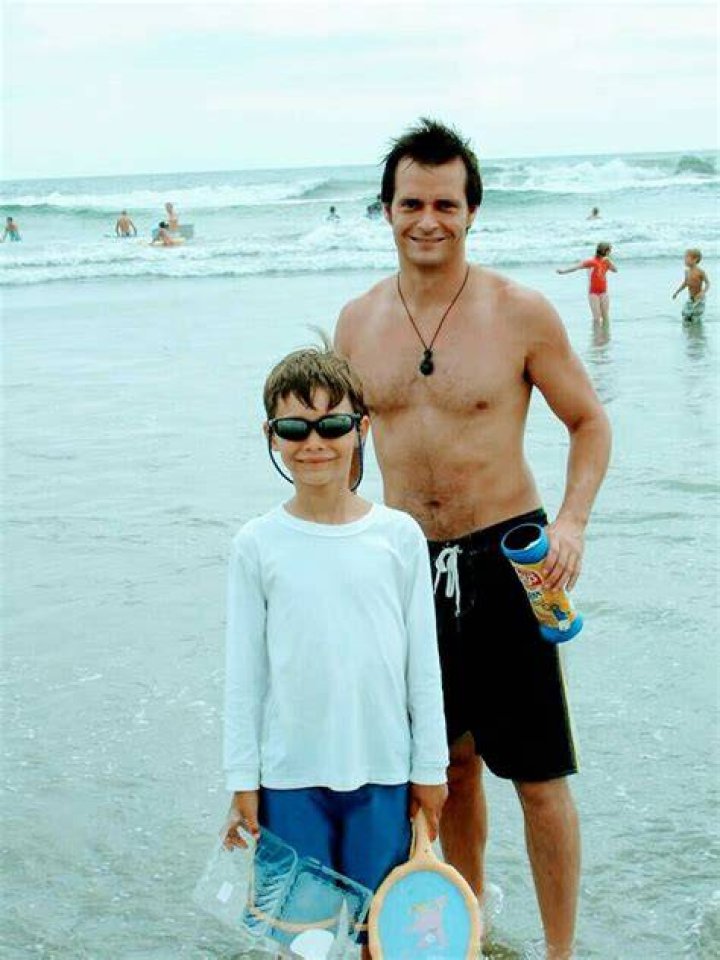 Gregg Rainwater with his nephew. Greggs, Rainwater, Theme song