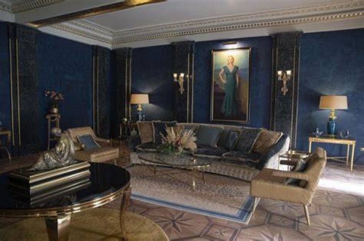 Interior shots in HBO's The Regime