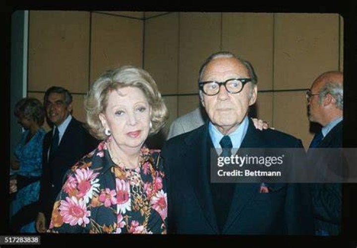 Jack and Mary Benny circa 1955, 28 years after their marriage | Source: Getty Images