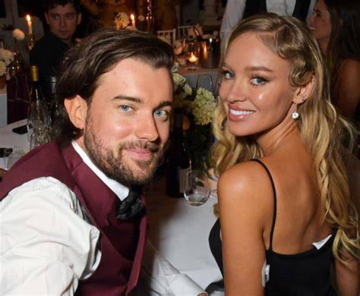 Jack Whitehall and Roxy Horner attend Joshua Kane and Lottie Archer's wedding at Syon House, on October 4, 2022, in London, England. | Source: Getty Images