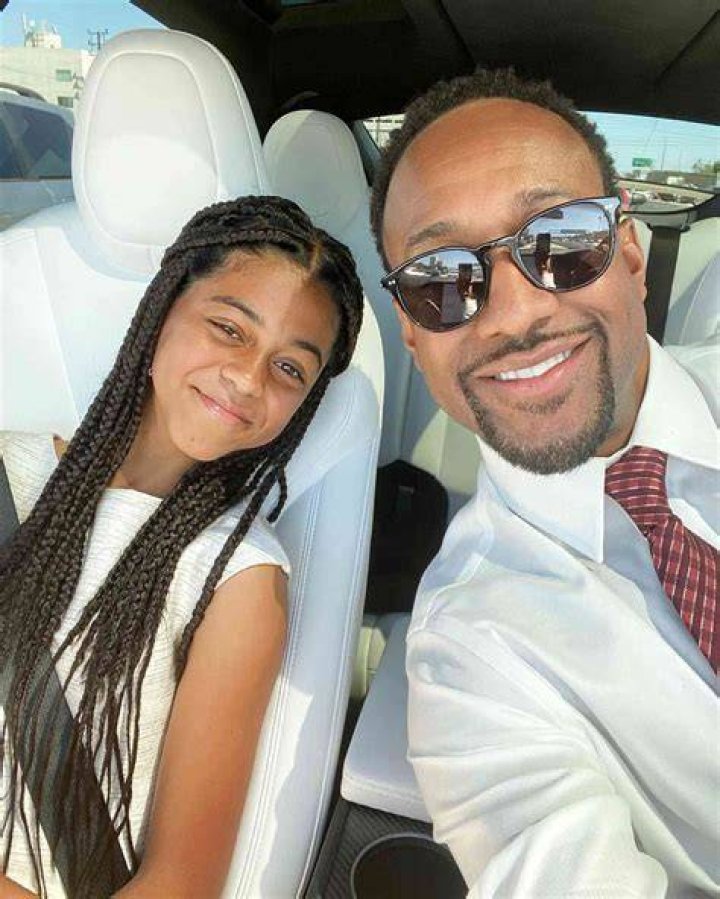 Jaleel White and his daughter Samaya at the "Jumanji" movie premiere on December 09, 2019 | Photo: Getty Images