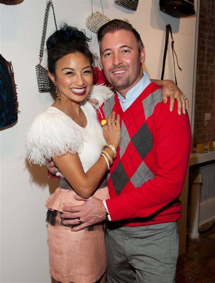 Jeannie Mai and Freddy Harteis at the grand opening of Roku on November 2015. | Photo: Getty Images