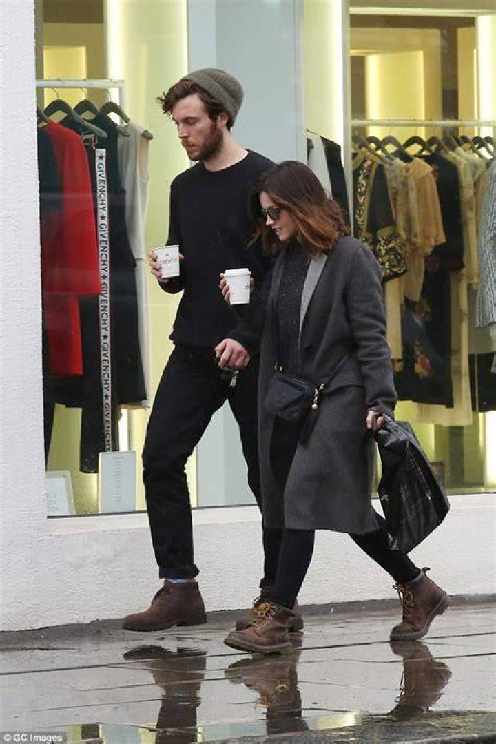 Jenna Coleman and boyfriend Tom Hughes look worlds away from Victoria Jenna coleman, Jenna
