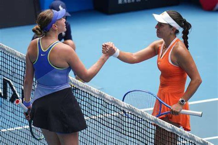 Jessica Pegula is through to the second round at Wimbledon after beating Lauren Davis