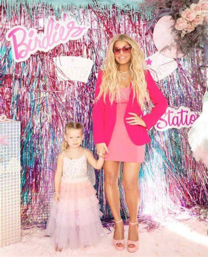 Jessica Simpson channels Barbie as she spends time with mini-me daughter Maxwell