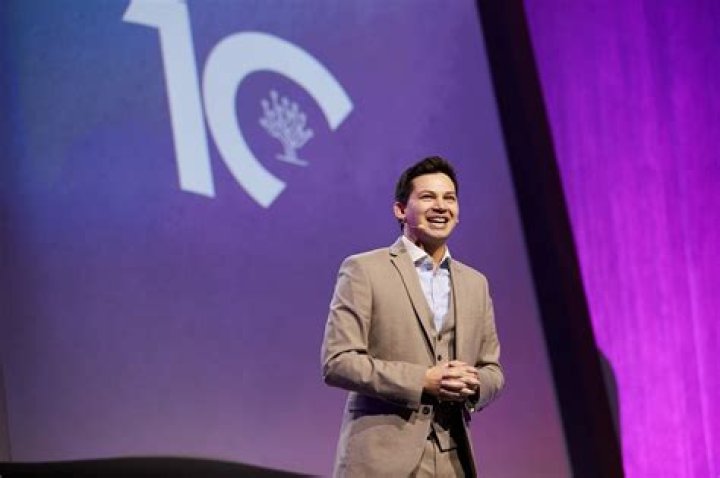 Jonathan H. Wing, RootsTech, senior product manager at FamilySearch International, speaks during RootsTech in Feb. 2020.