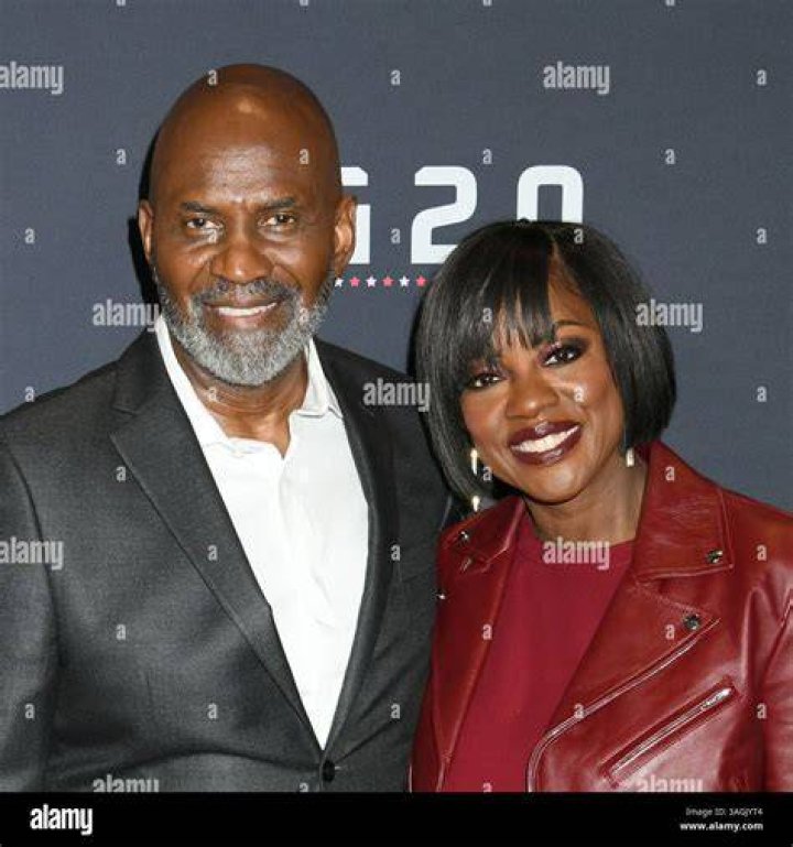 Julius Tennon and Viola Davis. I Image: Getty Images.