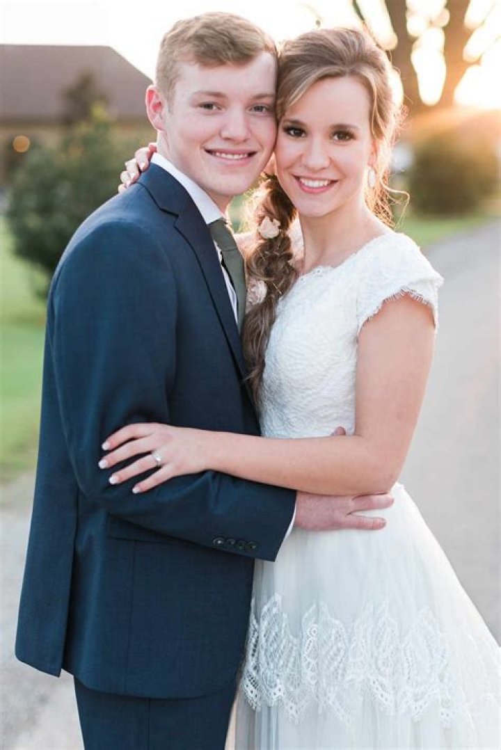 Justin Duggar and Claire Spivey smiled in their first post-wedding pic as fans are now speculating the young couple may now be 'living in Texas'