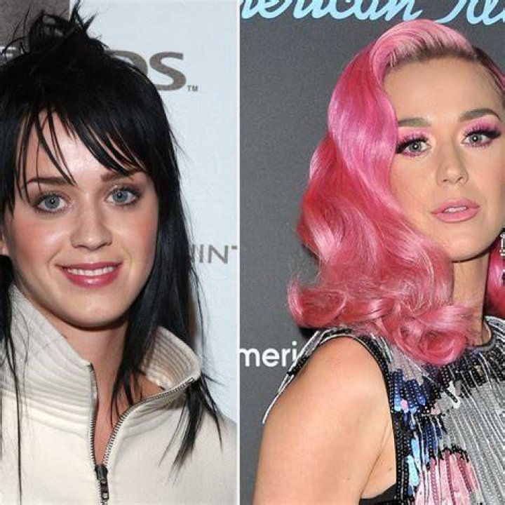 katy perry hair transformation