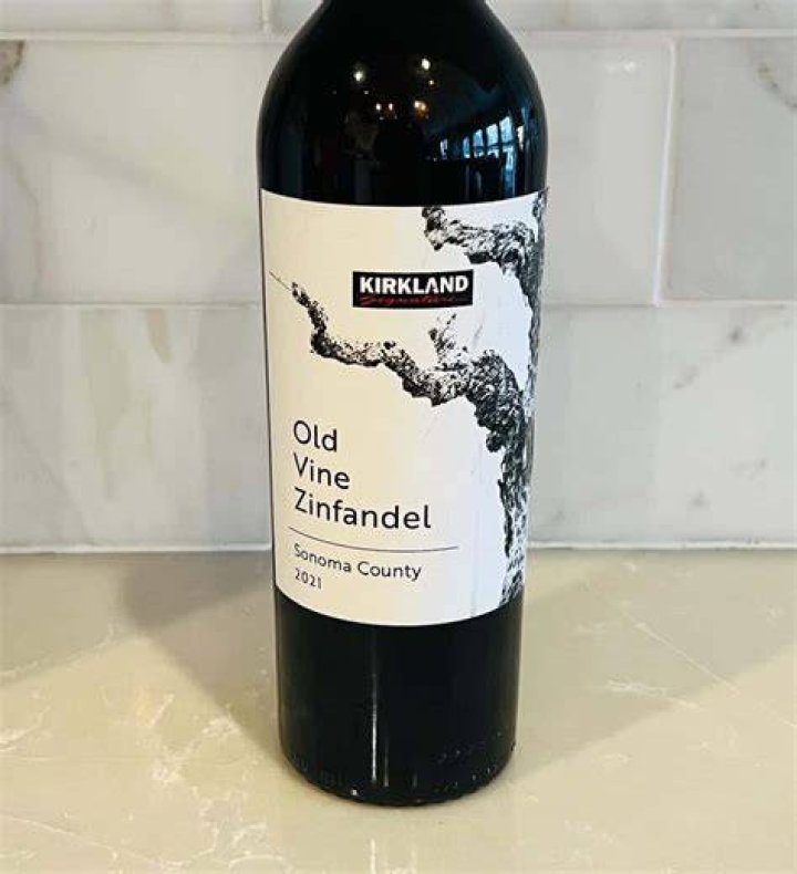 kirkland zinfandel in bottle