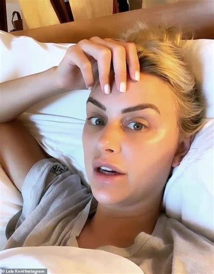 Lala Kent showed off her post-baby body on Friday