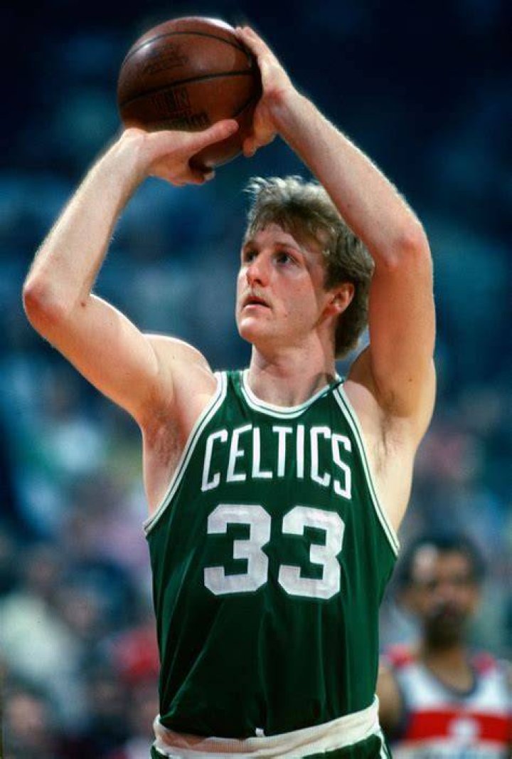 Larry Bird at a Boston Celtics game against the Houston Rockets circra 1981 at The Summit in Houston, Texas | Source: Getty Images