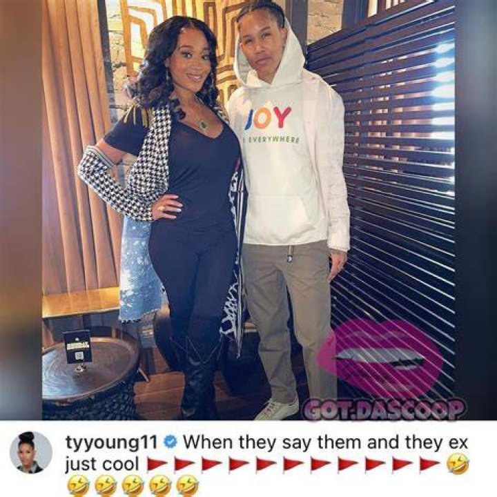 Left: Ty Young and Mimi Faust attend STARZ Series "BMF" World Premiere at Cellairis Amphitheatre at Lakewood on September 23, 2021 in Atlanta, Georgia. | Photo: Getty Images Right: Faust poses for a photo with company. Photo: